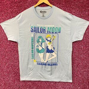Sailor Moon Pretty Guardian Sailor Neptune and Sailor Uranus T-Shirt XL